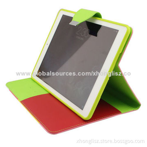 Hot Sales Colorful PU Matching Design for iPad 3, OEM & ODM are Welcome